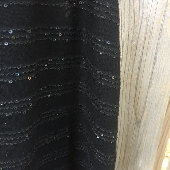 Michael Stars black sequined tank - OS - Picture 3 of 6